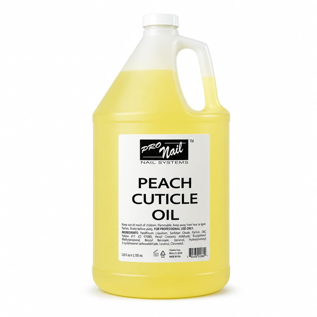 PRO NAIL Salon Manicure & Pedicure Cuticle Oil, Moisturizing, 1 Gallon