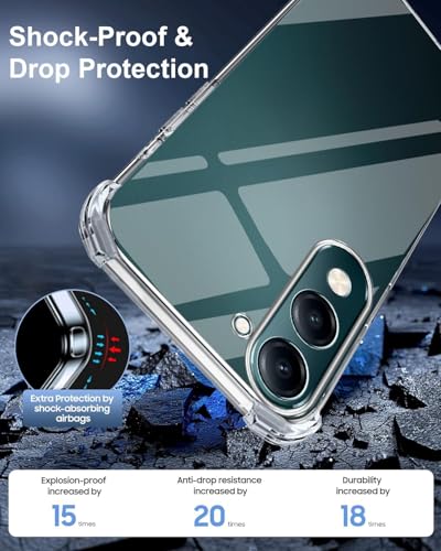 Image of Jkobi Shockproof Crystal-Clear Back Cover for Vivo iQOO Z10 Lite (Anti Yellow Case | Drop & Camera Protection | Hard Polycarbonate)