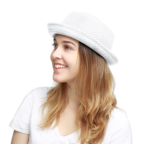 Image of The Hat Depot Unisex Light Weight Classic Soft Cool Mesh Pork Pie hat
