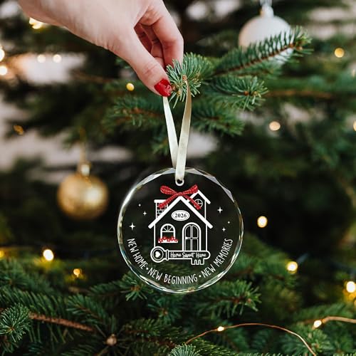Image of New Home Ornament 2026, House Warming Gift for Women,Couple,homeowners