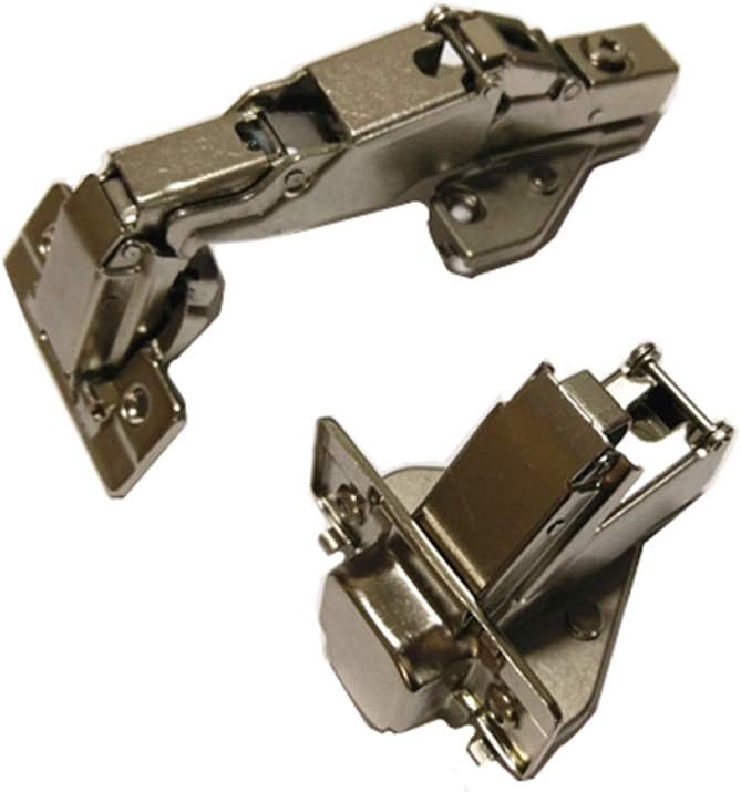 165 Degree Soft Close Cabinet Hinges 2 Pack, Face Frame Lazy Susan Corner Cabinet Hinges for Cabinet Frame to Door Connection, Kitchen Cabinet Hardware