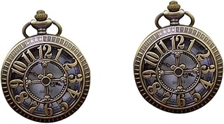 2 Peças Relógios Masculinos Relógio De Bolso Retrô Relógio Masculino Relógio Digital Masculino Relógio Digital Masculino Relógio Personalizado Relógio De Bolso Criativo Relógio De