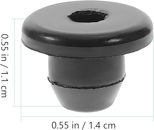 Miniatura 8 de TEHAUX Tapón de llenado de aceite para gato de botella, 20 tapones de goma para llenado de aceite para botellas y gatos de piso, tapones