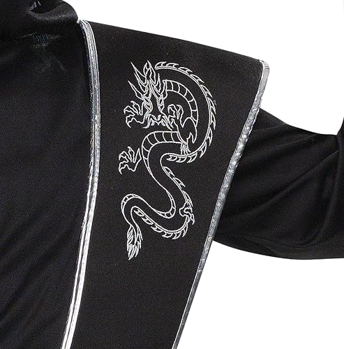 Fun World 131602M Mirror Ninja Silver Costume thumb #4