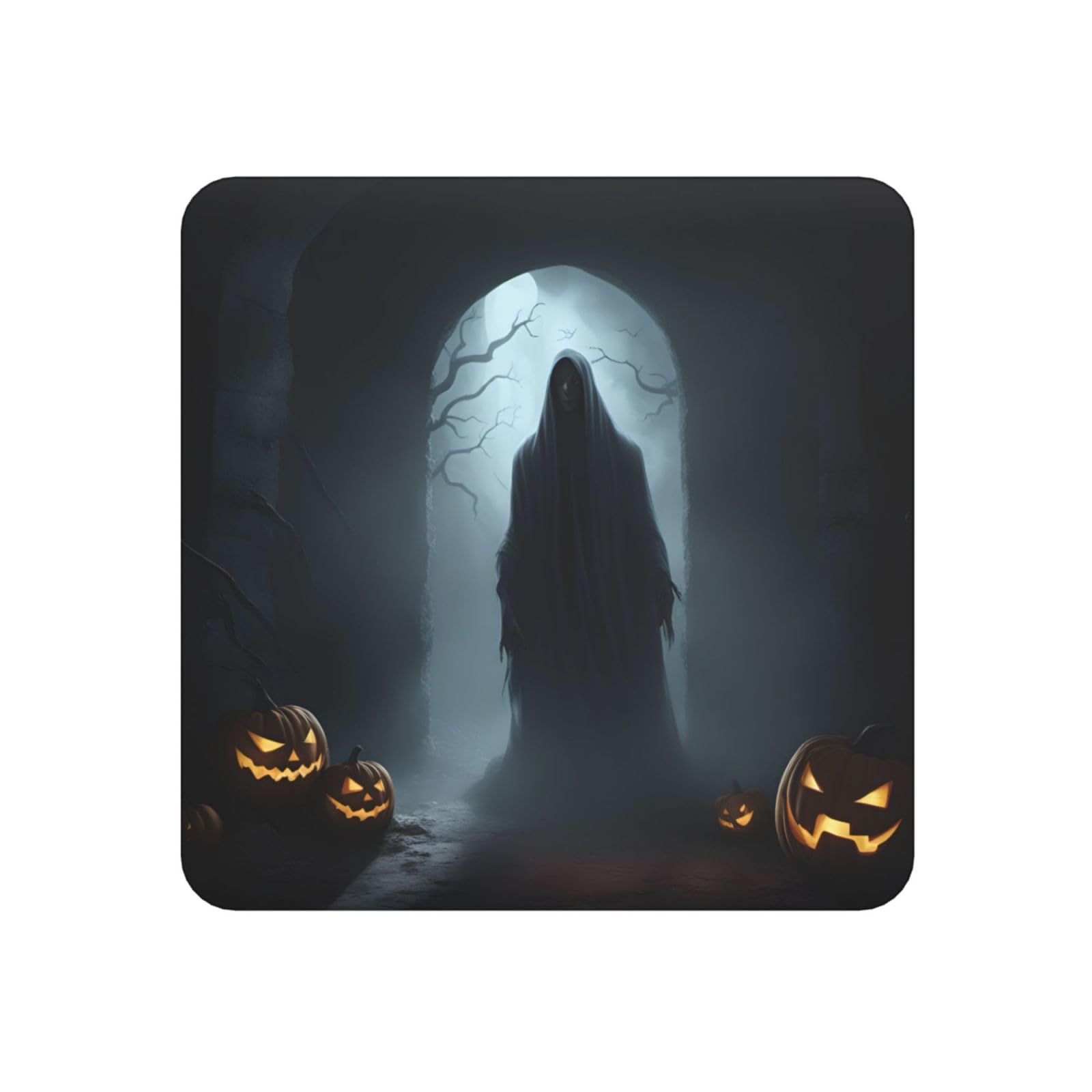 Halloween-Ghost Print Refrigerator Magnet,Magnets For Refrigerator Decoration, Kitchen, Office, Wall