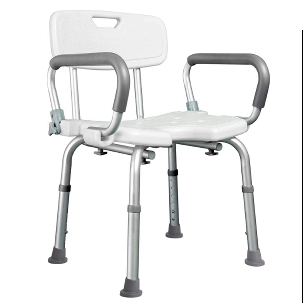 Banquette douche escamotable réglable pour éviter les chutes au bain