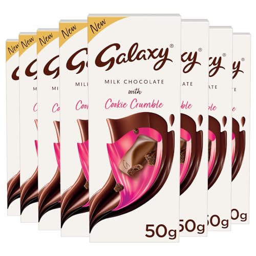 See full amazon price history chart for Galaxy Cookie Crumble Milk Chocolate Bar | Rich, Creamy & Crunchy Bar | Loaded With Milk & Crumbly Cookie Pieces |50g | Pack of 8 Galaxy Cookie Crumble Milk Chocolate Bar | Rich, Creamy & Crunchy Bar | Loaded With Milk & Crumbly Cookie Pieces |50g | Pack of 8 (B09DCWQLWM) Amazon Price History, Amazon Price Tracker