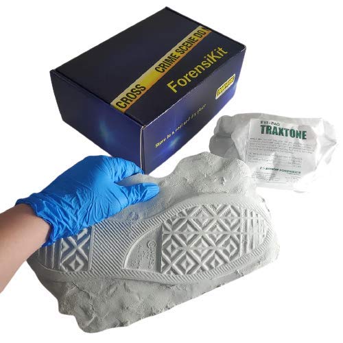Crime Scene Footprint Casting ForensiKit Explore Crime Scene Processing Techniques