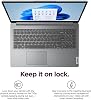 Laptop Lenovo Ideapad 1 15.6" HD, Intel Celeron N4500, 1.1GHz, 16GB DDR4, 1TB SSD, Un Año de Microsoft Office 365, Copilot AI, Windows 11 Home en Modo S, Gris Nube con Accesorios TGY 5