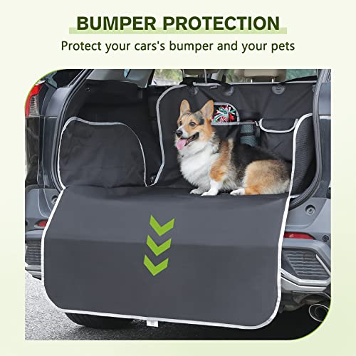 Pecute Pet Cargo Liner For Suv, Dog Trunk Cover, Waterproof, Dirt Resistant With Side And Bumper Protector Dog Trunk Cargo Liner For Suvs, Trucks (Large Size 72.8" X 40") #TOP1