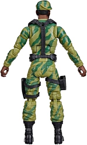 Miniatura 5 de G.I. Joe Classified Series Retro Cardback SGT. Stalker, Figura de acción coleccionable de 6 pulgadas con 8 accesorios
