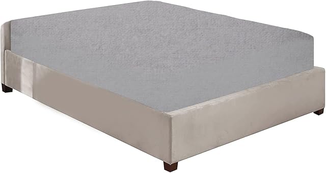 NIYS Luxury Bedding 100% Brushed Cotton Flannelette 40CM/16 Extra Deep Fitted Sheets in 12 Colours (Super King, Silver)