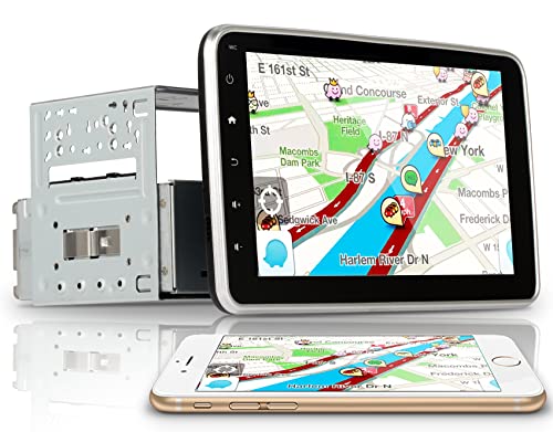Central Multimidia Mp5 Touch Bluetooth 240w Rms Universal Câmera De Ré Retrátil com Entrada Usb Rádi