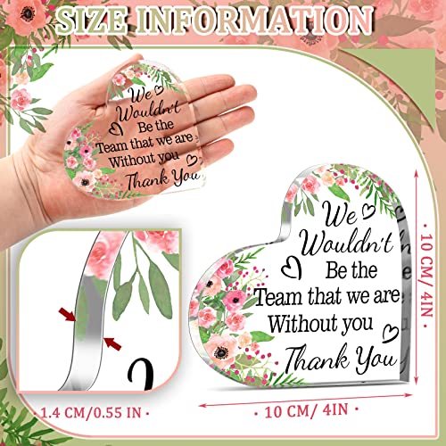 image for Yinder Thank You Gifts for Women Christmas Desk Decor Gifts for Teache