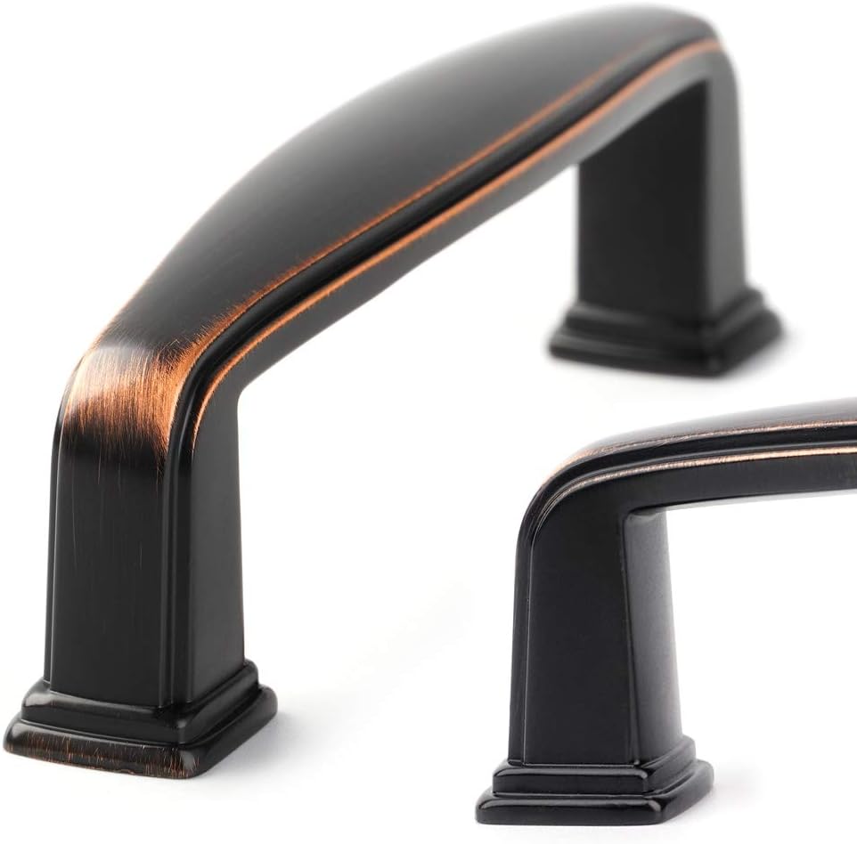 KOOFIZO Square Foot Arch Pull Oil Rubbed Bronze Furniture