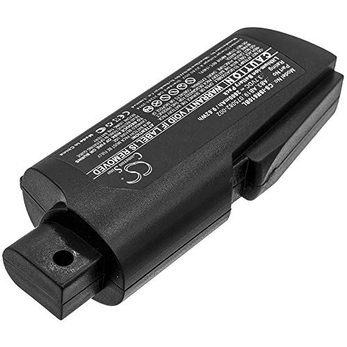 3.7v Compatible with Battery Intermec 075082-002, AB19, AB3 IP30, SR61, SR61T