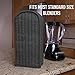RITZ Polyester / Cotton Quilted Blender Appliance Cover, Dust and Fingerprint Protection, Machine Washable, Graphite Grey