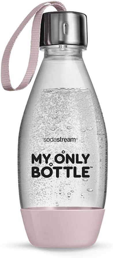 SodaStream My Only Bottle 0,5L პლასტმასის ბოთლი, ვარდისფერი