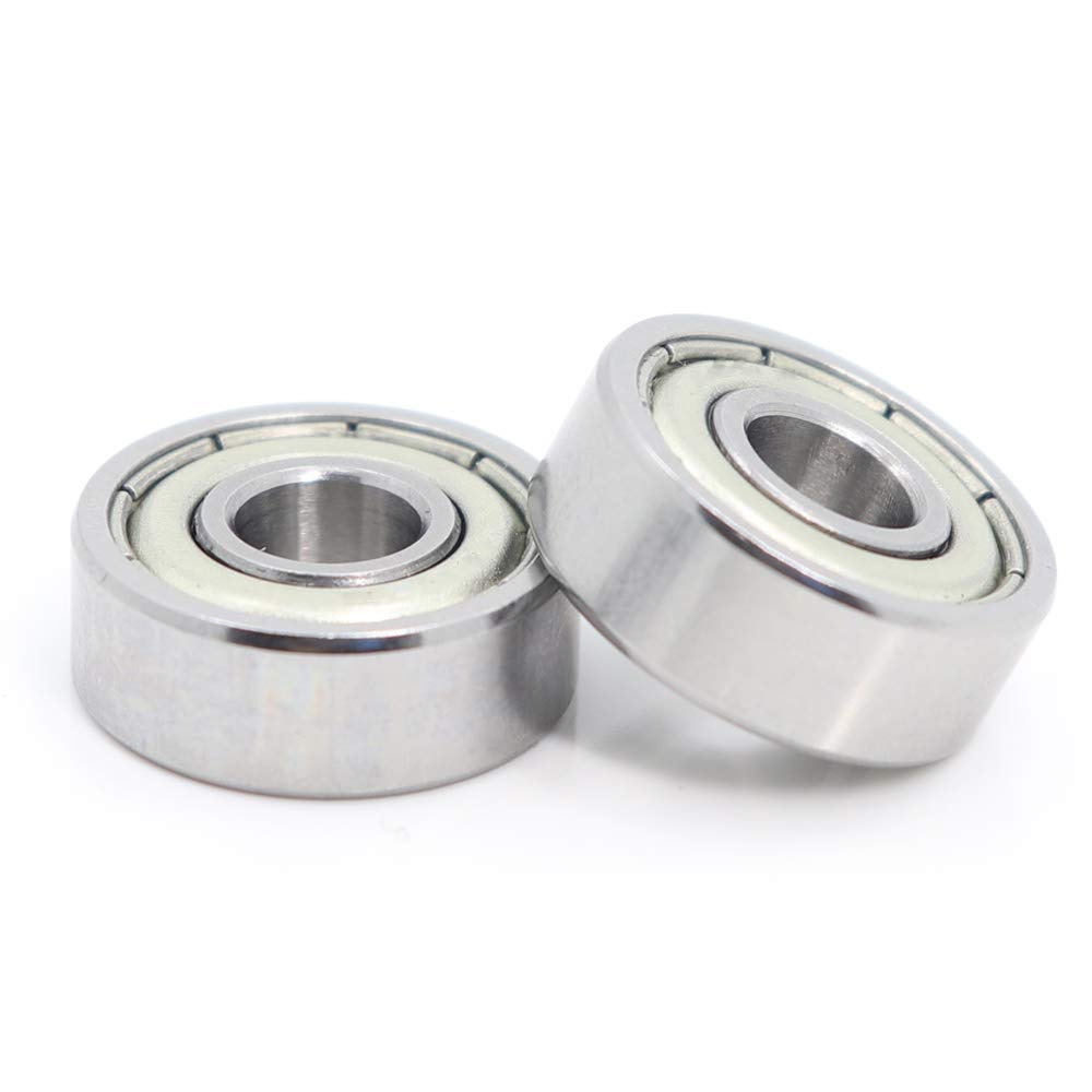 Práctico 1603ZZ 1603Z ABEC-1 (10PCS) 5/16 "x7 / 8" x9 / 32" Pulgadas Miniatura rodamientos de Bolas 7.938mm x 22.225mm x 7.144mm