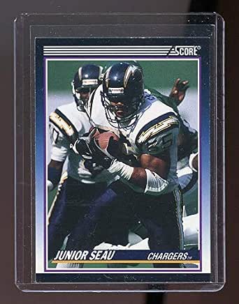 1990 Score Supplemental #65T Junior Seau San Diego Chargers Rookie Card