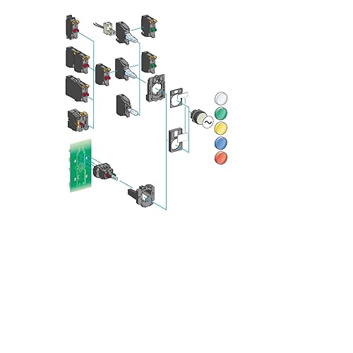 Miniatura 3 de Módulo de lámpara, 0.866 in, 24VAC/DC, blanco, LED