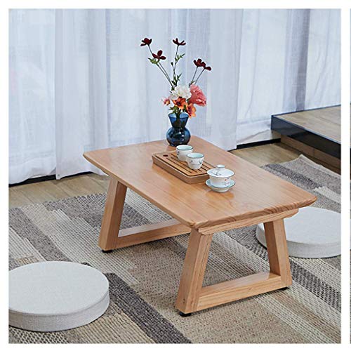 Table basse compacte en bois naturel pour lit et canapé - 3