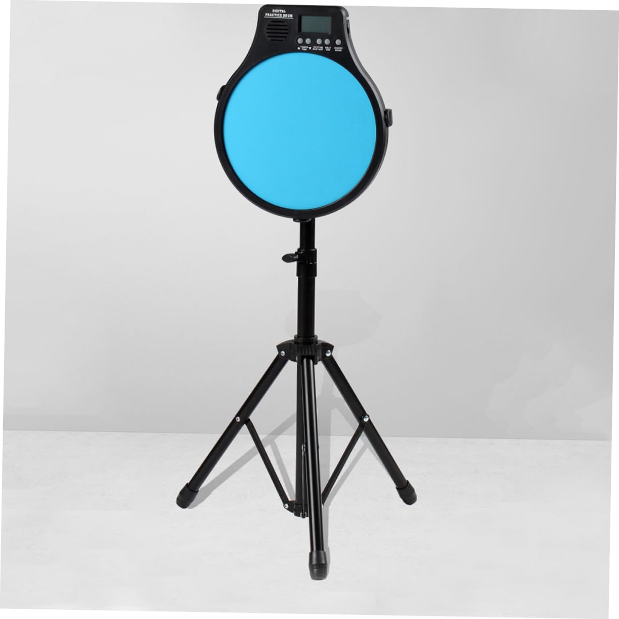 ibasenice Adjustable Snare Drum Rack for Dumb Drum Practice Pad Sturdy Iron Abs Material Stand for Beginners