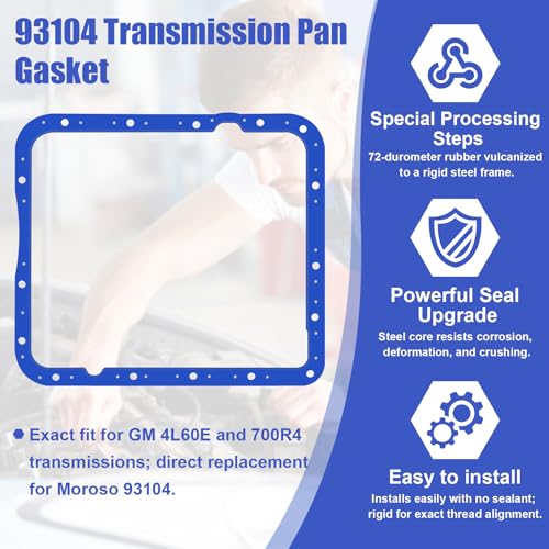 GM 700R4 / 4L60 / 4L60E / 4L65E Transmission Pan Gasket — Moroso 93104 Compatible - Image 5