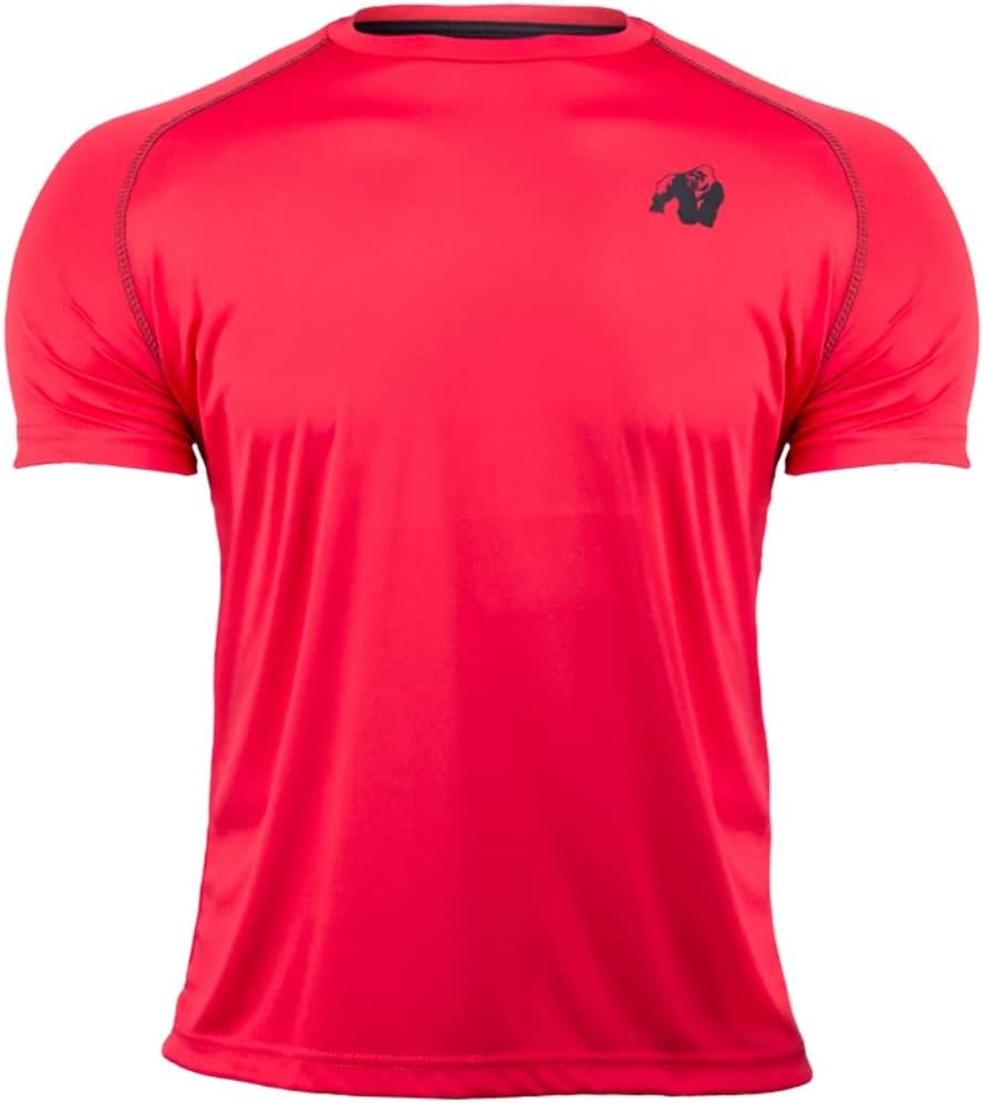 GORILLA WEAR Performance T-Shirt Red/Black