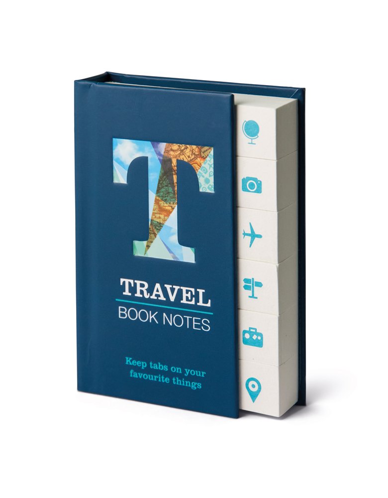 IF Book Notes Sticky Notes, Sticky Pagemarkers - Travel Themed