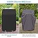 iCOVER Small Grill Cover - 30 inch Two Burner BBQ Gas Grills Covers 600D Heavy Duty Waterproof, Fits Weber/Char-Broil/Brinkmann/Nexgrill/Jenn Air/Pit Boss 3 Series with Collapsed Side Tables