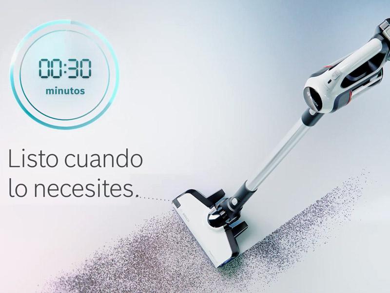 Con su potente motor y su sistema de baterías intercambiables