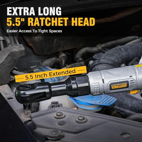 ALLOY POWER 12V Extended Cordless Ratchet