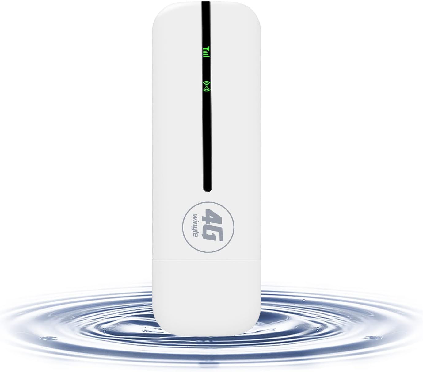 Hotspot WiFi Portable 4G/5G - Modem USB Avec Slot SIM, Vitesse Jusqu'à 300 Mbps, Batterie 3650 MAh, 10 Appareils Connectés, Pour Voyage Et Ordinateur