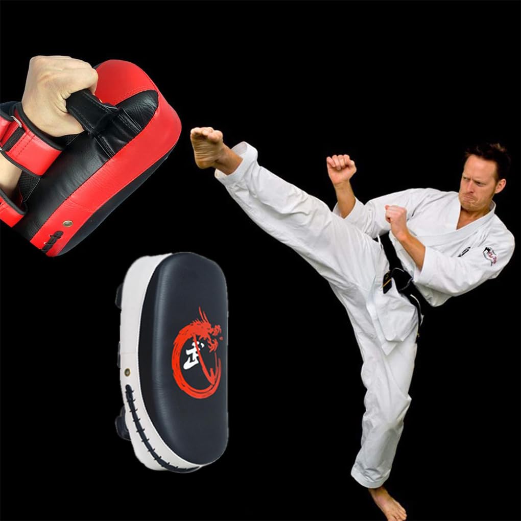 Pad Boxe Fitness Esercizio Allenamento Kickboxing Pad di Ricambio Sparring Pratica Portatile Protector Giallo