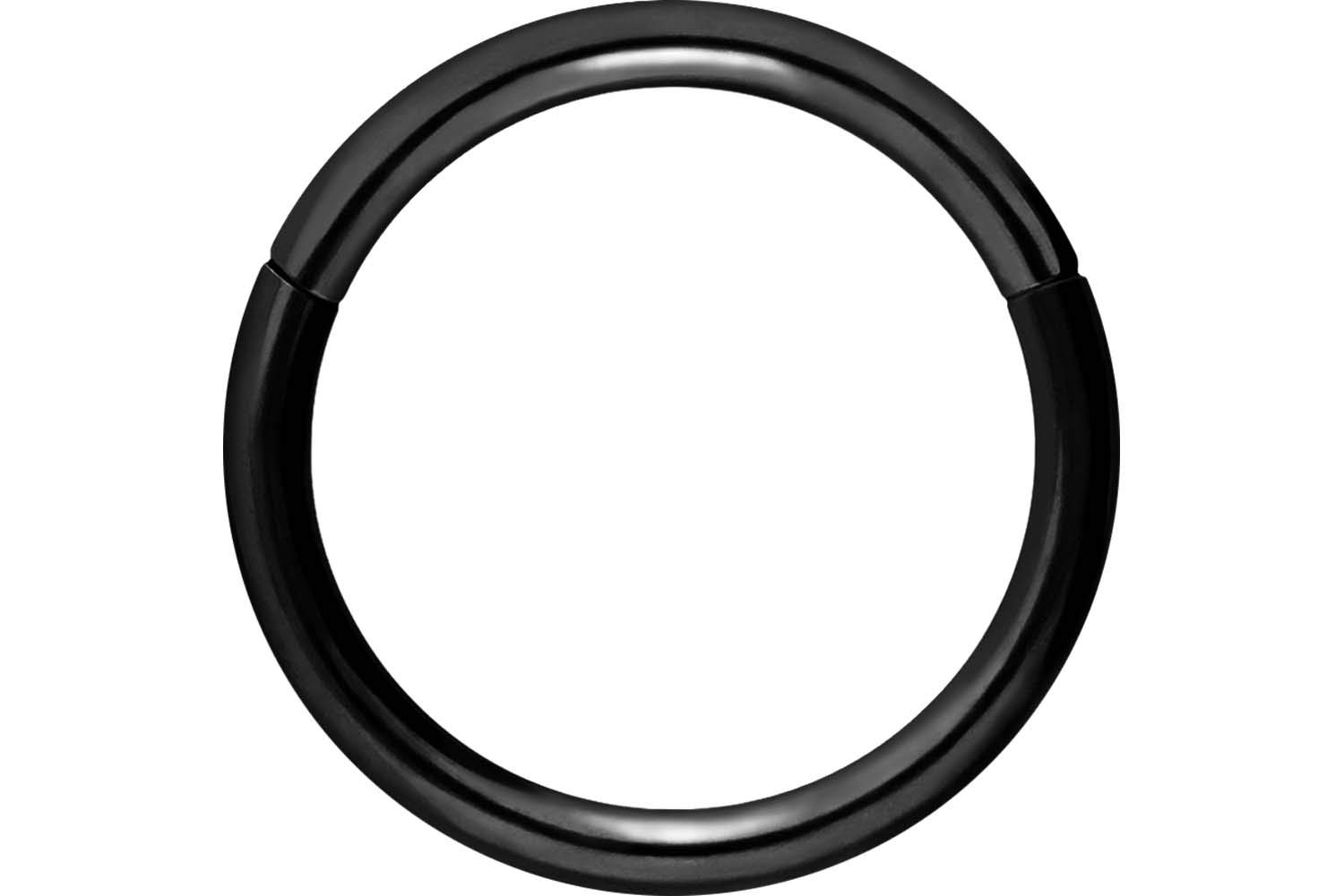 PIERCINGLINE Anillo segmento Clicker de acero quirúrgico – Piercing en oro, plata, rosa, negro o azul – para nariz, tabique, oreja, hélice o tragus — view 21