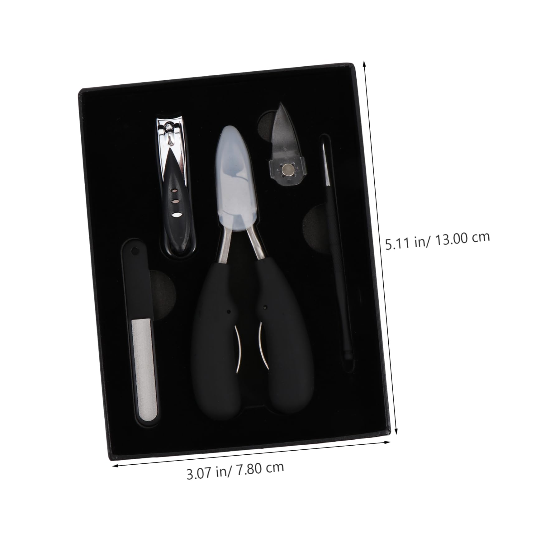 SHERCHPRY Tagliaunghie in Acciaio Inossidabile Per Manicure e Pedicure Strumenti Per Unghie Per Piedi Mani Art