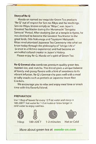 MAEDA-EN Genmaicha with Matcha Loose Leaf Green Tea