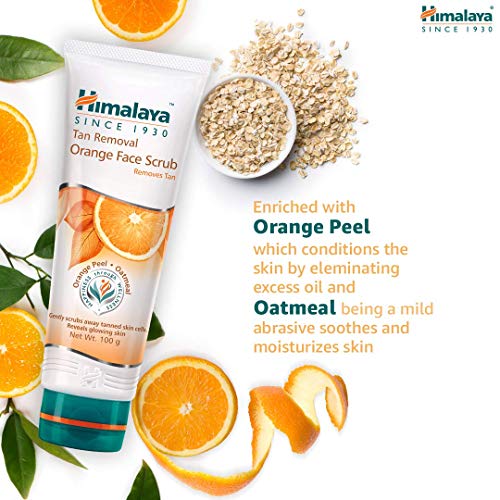 Image of Himalaya Moisturizing Aloe Vera Face Wash, 200ml & Tan Removal Orange Face Scrub, 100g Combo