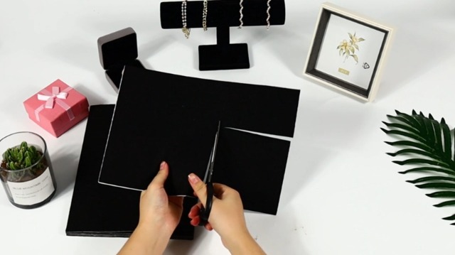 Feltro Autoadesivo WUNZILO - 6 Fogli 30x21cm Spessore 3mm, Nero, Per Artigianato E Mobili - Foto 9