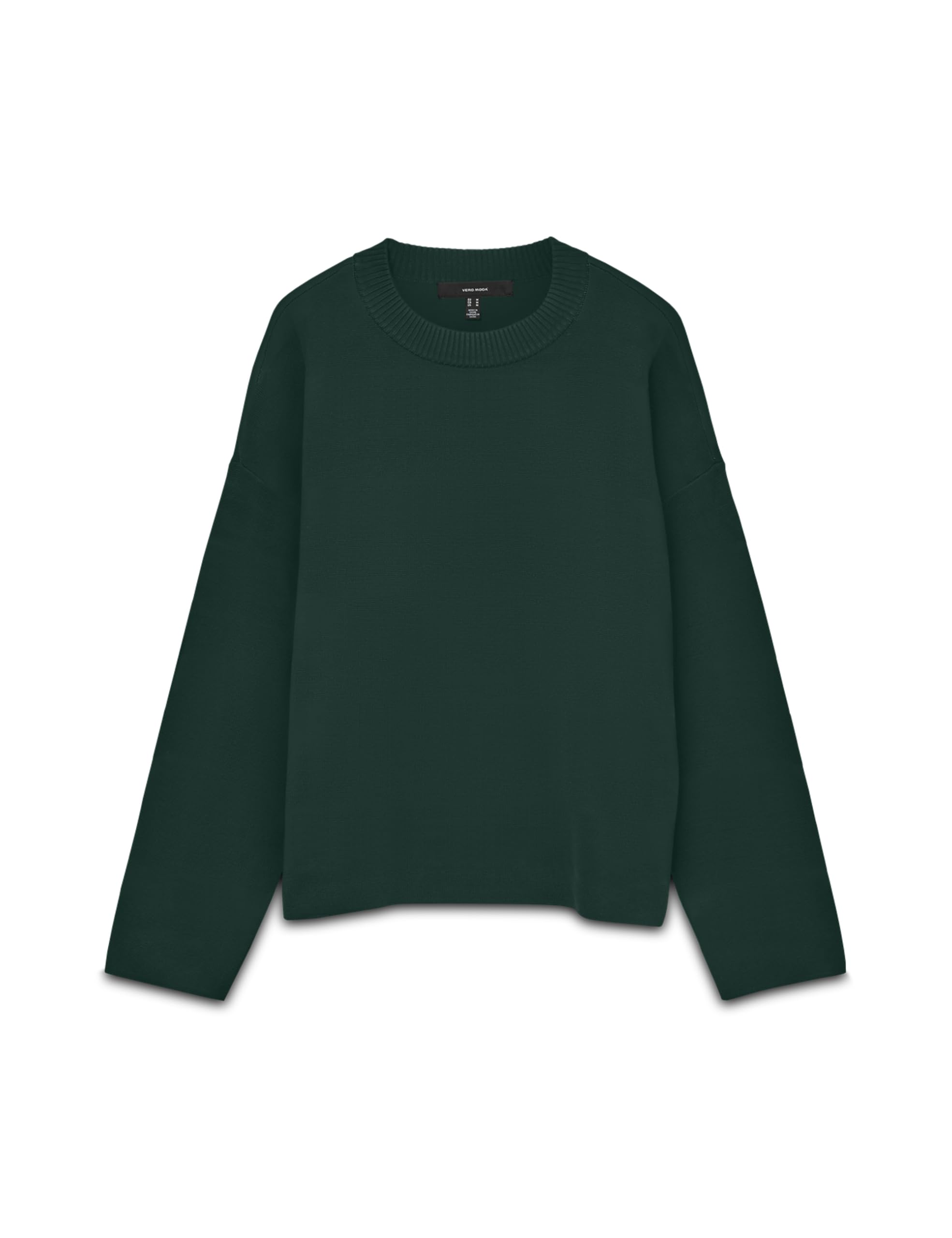 VERO MODA Damen Vmsilje Ls O-Neck Boxy Pullover Noos Vmsilje Ls O-Neck Boxy Pullover Noos (1er Pack)