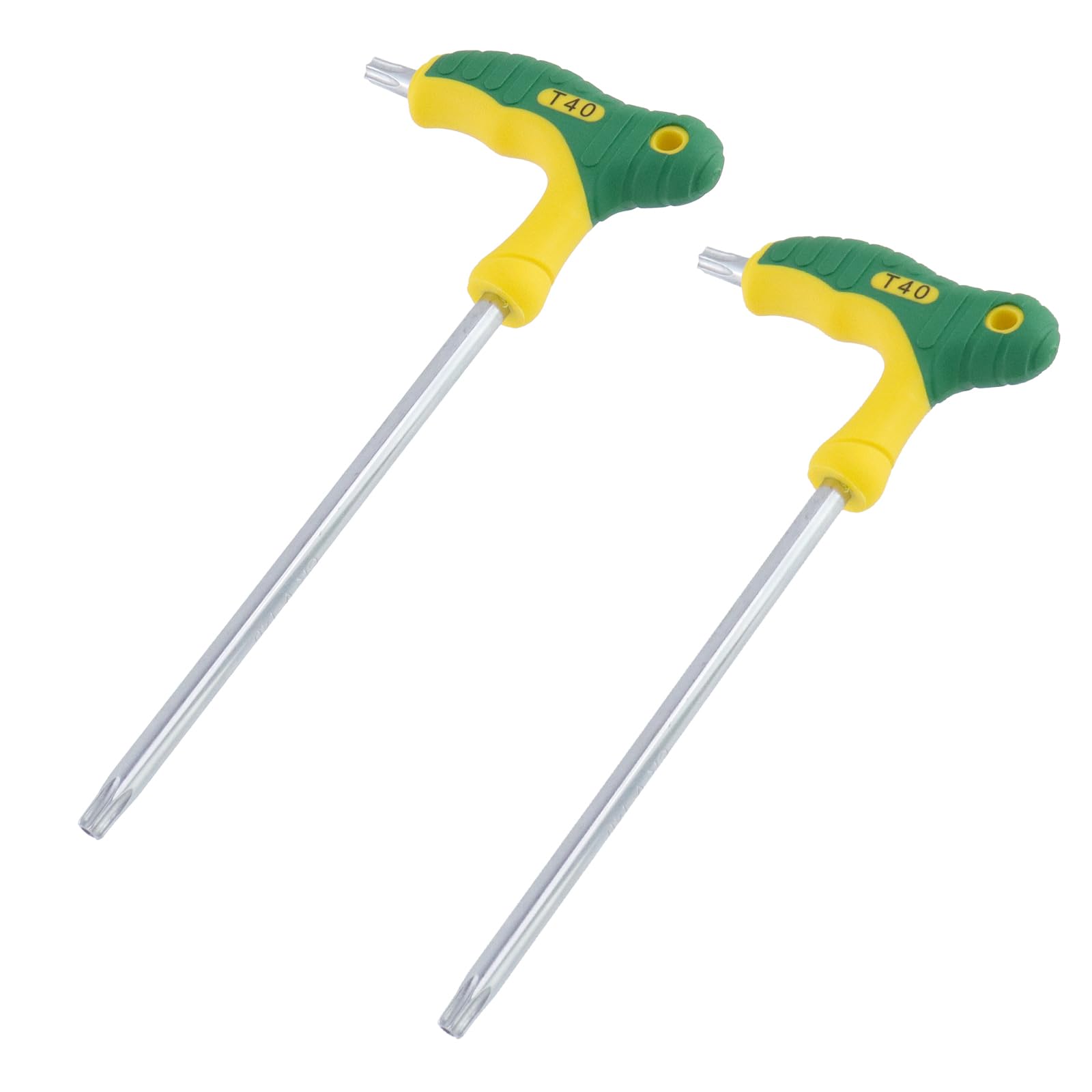 Antrader T40 Anti Tamper Proof Torx Wrench,CR-V Dual‑End,2pcs,Two-tone