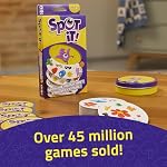 Spot It! - Classic - (Bilingual French/English Version) - A Game by Asmodee | Ages 6+ - 2 to 8 Players - <15 Minute Playtime - Board Games - Strategy/Family Game