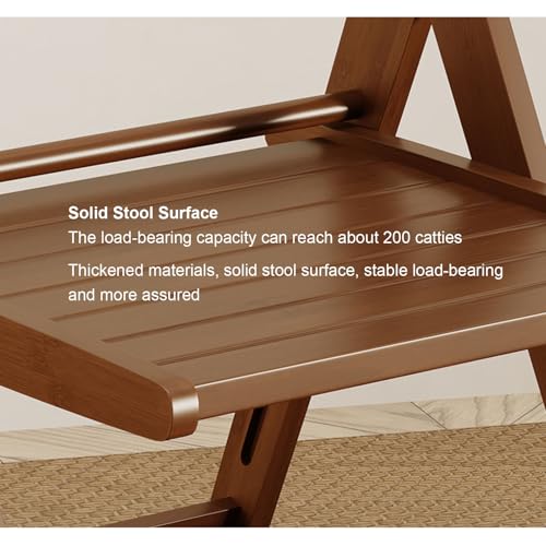 Chaise pliante en bois confortable pour salle à manger et maison