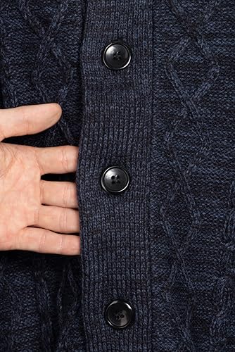 X RAY Boy's Cable Knit Cardigan (S - XL)4