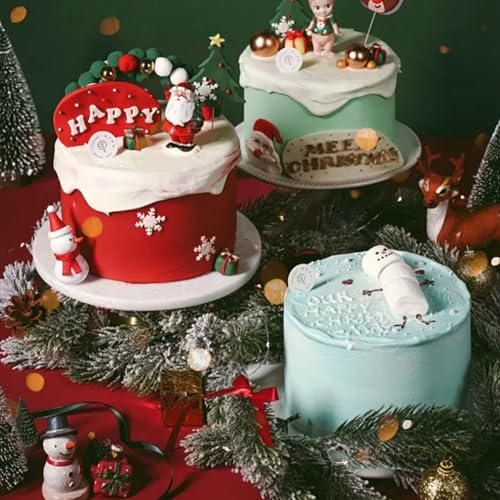 Branches de pin artificielles de 24cm avec neige artificielle pour couronne de Noël et cadeau