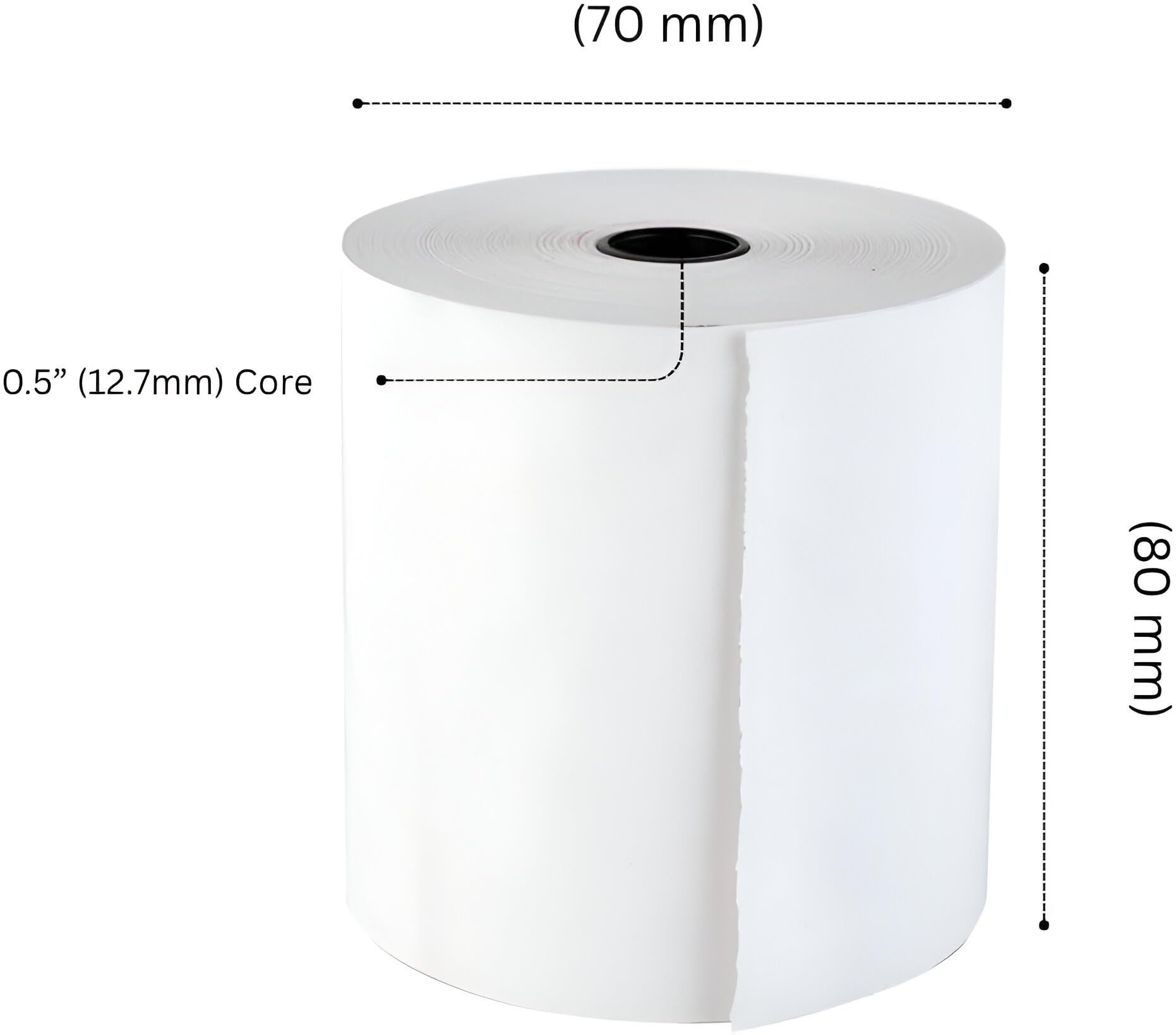 Rotoli Carta Termica 80mm BPA Free POS - Dettaglio