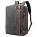 Produktbild CoolBELL umwandelbar Aktentasche Rucksack Messenger Bag 15,6 Zoll Laptoptasche Herren Business Umhängetasche Mehrzweck Arbeitastasche Reisen Backpack Notebook Schultertasche(Canvas Grau)