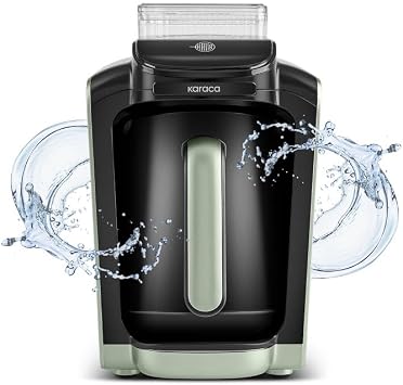 Karaca Hatır Automatic Turkish Coffee Machine with Water Chamber Cabbage Green