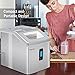 Sentern Portable Electric Clear Ice Maker Machine Stainless Steel Countertop Ice Making...